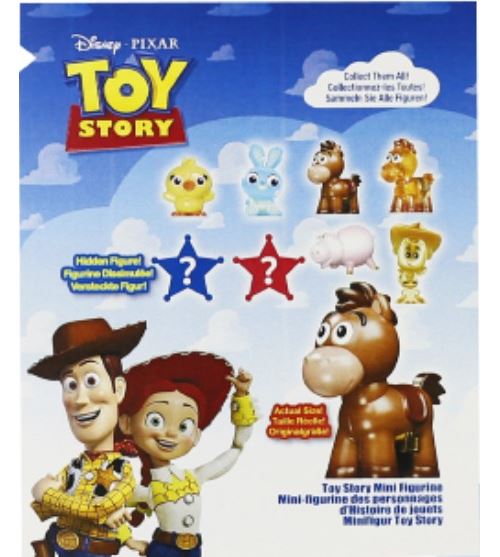 Figurine Disney Blind Bag PVC Mini Toy Story Modèle aléatoire