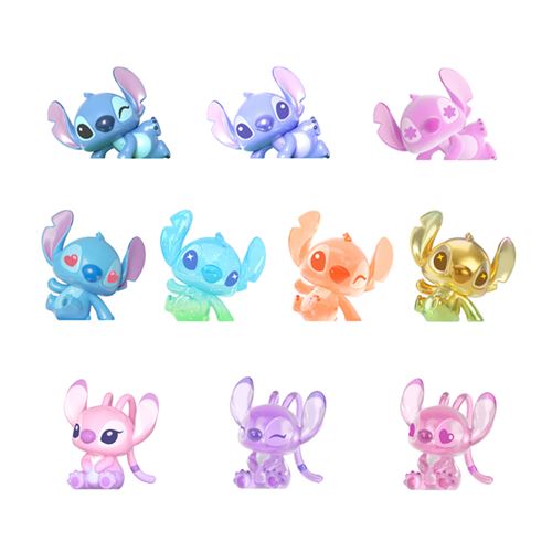 Figurine Disney Grand Jester Mini Stitch et Angel Sachet Mystère 6 Modèle aléatoire