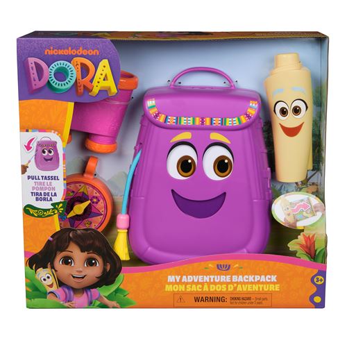Figurine Dora l'exploratrice Sac à dos et accessoires