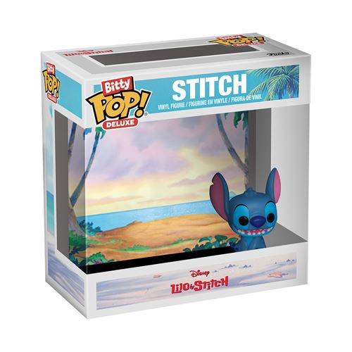 Figurine Funko Bitty Pop Deluxe Disney Lilo & Stitch Stitch plage