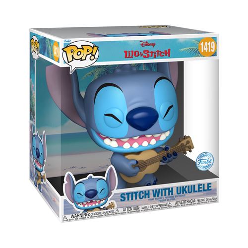 Figurine Funko POP Disney Stitch avec Ukulele
