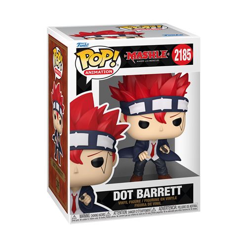 Figurine Funko Pop Animation Mashle Dot with Chase Modèle aléatoire