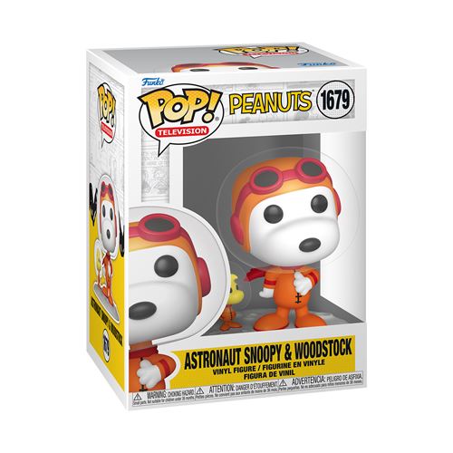 Figurine Funko Pop Animation Peanuts S7 Astronaut Snoopy & Woodstock