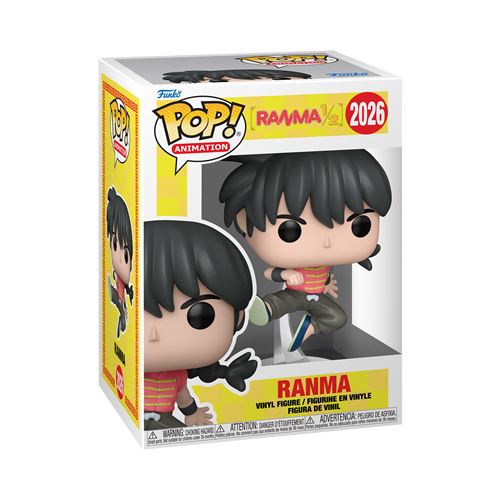 Figurine Funko Pop Animation Ranma 1/2 with Chase Modèle aléatoire