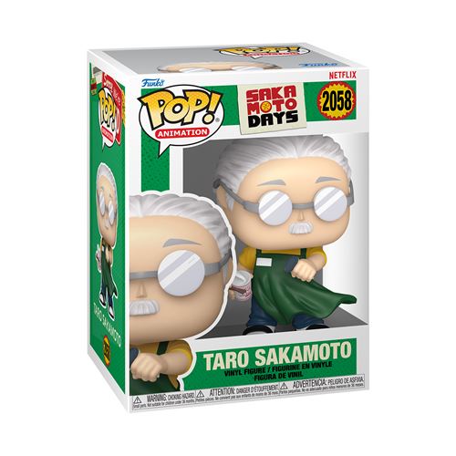 Figurine Funko Pop Animation Sakamoto Days Taro Sakamoto with Chase Modèle aléatoire
