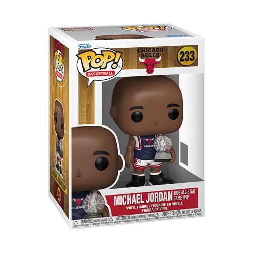 Figurine Funko Pop Basketball Chicago Bulls Michael Jordan 1998 All-Star Game MVP