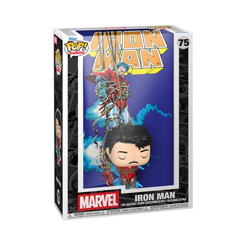 Figurine Funko Pop Comic Cover Marvel Iron Man 68