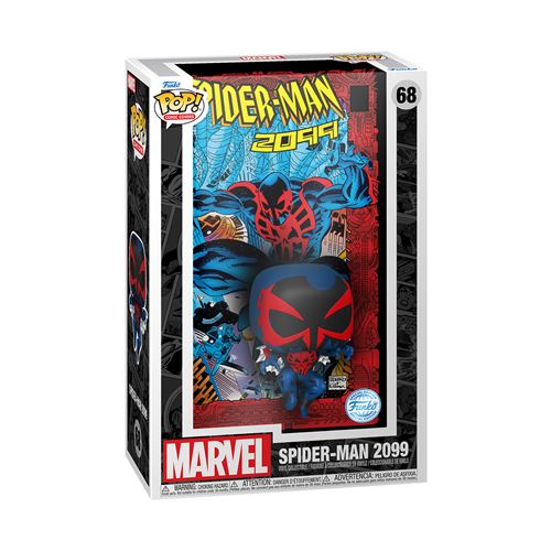 Figurine Funko Pop Comic Cover Spider-Man 2099 Exclusivité Fnac