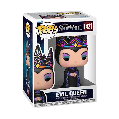 Figurine Funko Pop Disney Blanche Neige Le film Méchante Reine robe noire