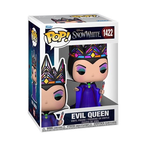 Figurine Funko Pop Disney Blanche Neige Le film Méchante Reine robe violette