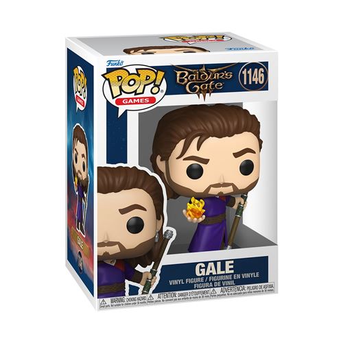 Figurine Funko Pop Games Baldur's Gate 3 S2 Gale with Chase Modèle aléatoire