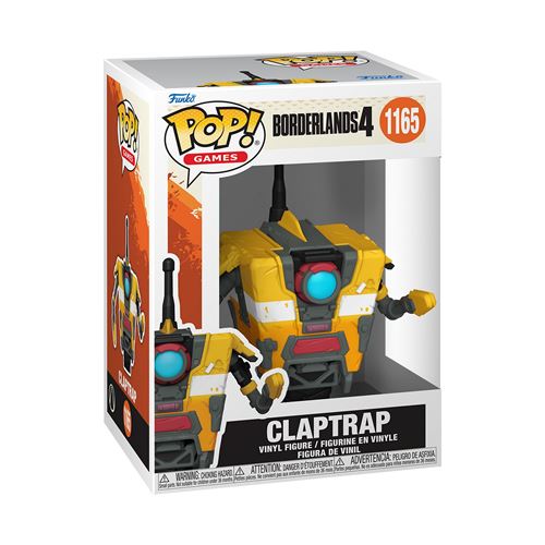 Figurine Funko Pop Games Borderlands 4 Claptrap