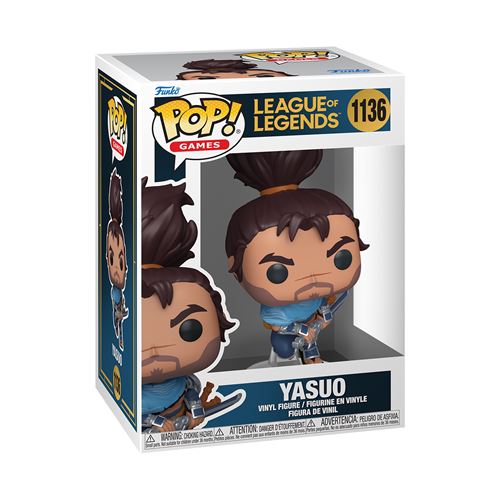 Figurine Funko Pop Games League of Legends Yasuo