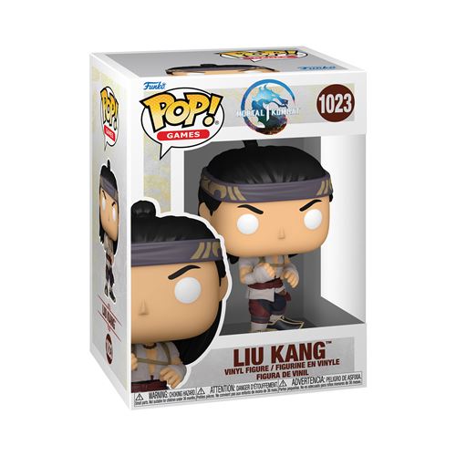 Figurine Funko Pop Games Mortal Kombat Liu Kang god of the fire