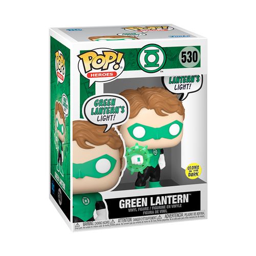 Figurine Funko Pop Heroes DC Green Lantern Beware Glow