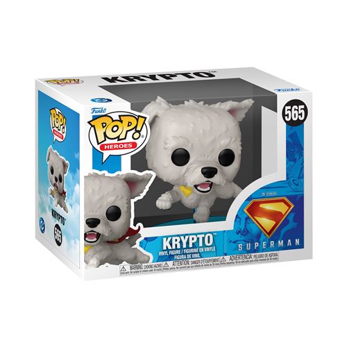 Figurine Funko Pop Heroes Superman Krypto
