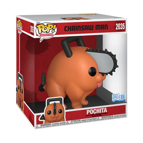 Figurine Funko Pop Jumbo Chainsaw Man Pochita