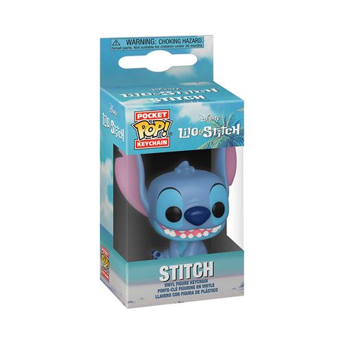 Figurine Funko Pop Keychain porte-clé Lilo and Stitch Stitch