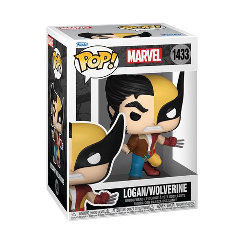 Figurine Funko Pop Marvel Split Wolverine Logan
