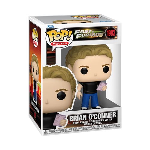 Figurine Funko Pop Movies Fast & Furious Brian O'Conner