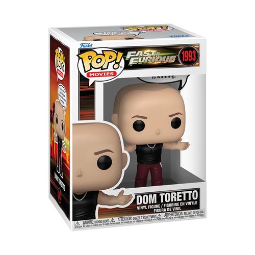 Figurine Funko Pop Movies Fast & Furious Dom Toretto