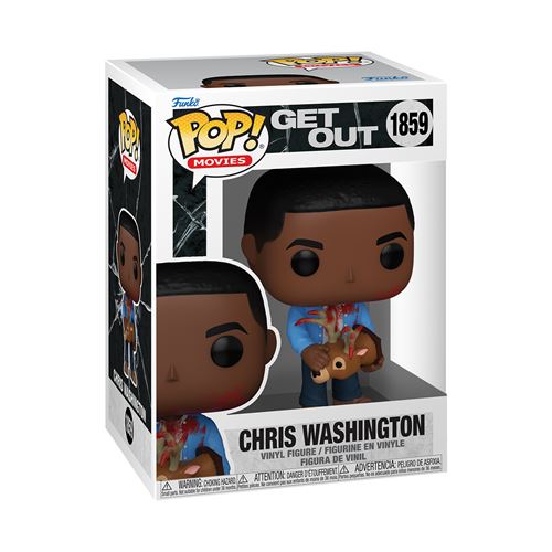 Figurine Funko Pop Movies Get Out Chris Washington with Deer