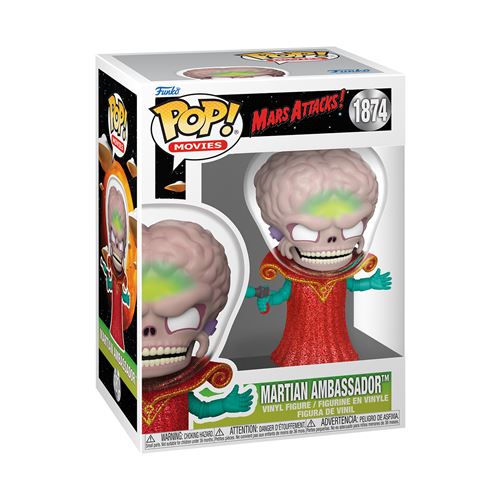 Figurine Funko Pop Movies Mars Attacks Martian Ambassador