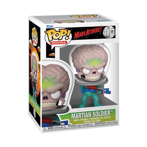 Figurine Funko Pop Movies Mars Attacks Martian Soldier