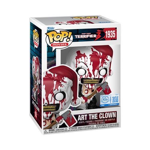 Figurine Funko Pop Movies Terrifier 3 Art The Clown Exclusivité Fnac