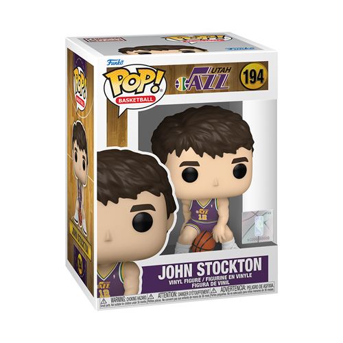 Figurine Funko Pop NBA Jazz RS John Stockton