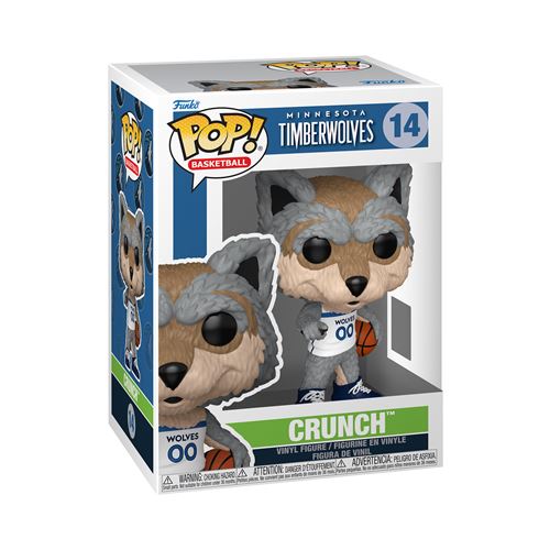Figurine Funko Pop NBA Mascots Minnesota Crunch The Wolf