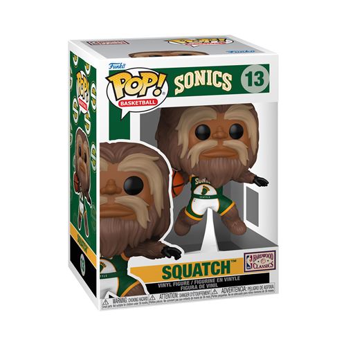 Figurine Funko Pop NBA Mascots Sonics Squatch