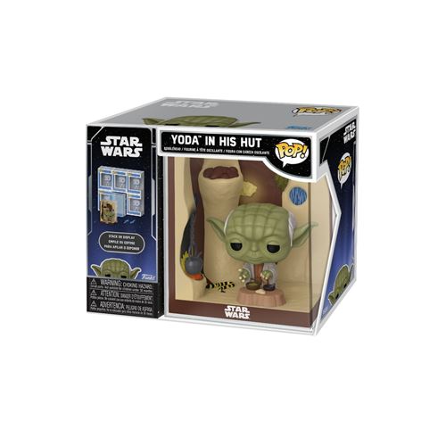 Figurine Funko Pop Nooks Star Wars S11 Yoda in His Hutt