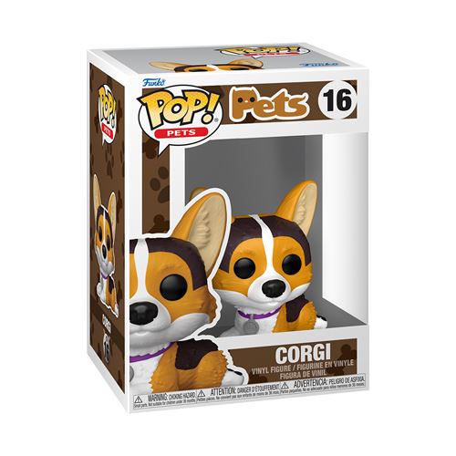 Figurine Funko Pop Pets Corgi