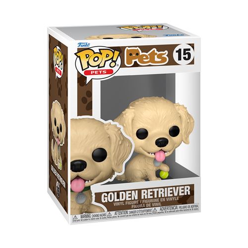 Figurine Funko Pop Pets Golden Retriever