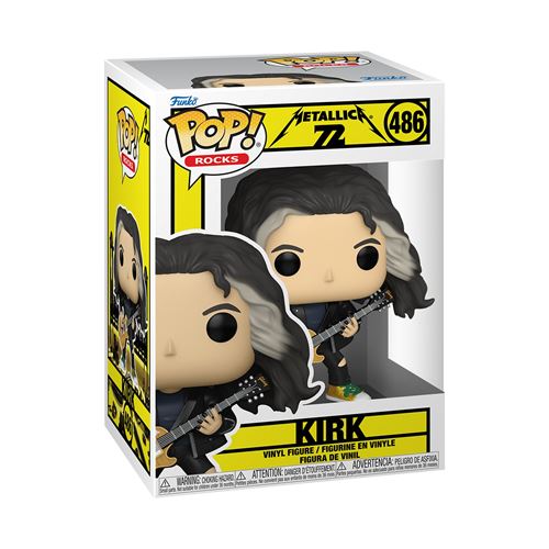 Figurine Funko Pop Rocks Metallica Kirk 72S
