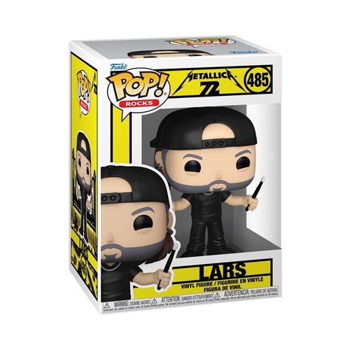 Figurine Funko Pop Rocks Metallica Lars 72S