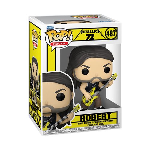 Figurine Funko Pop Rocks Metallica Robert 72S