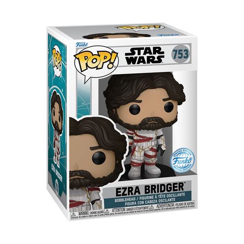 Figurine Funko Pop Star Wars Ahsoka S3 Ezra Bridger in Disguise Exclusivité Fnac