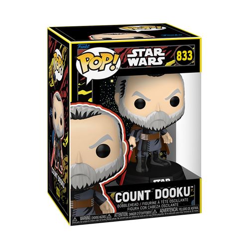Figurine Funko Pop Star Wars May The Fourth S2 Count Dooku Retro