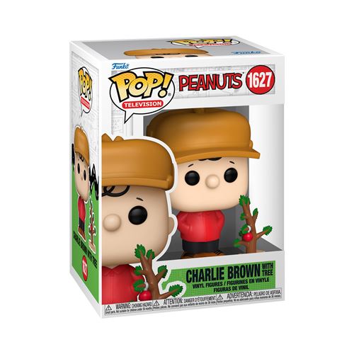 Figurine Funko Pop TV Charlie Brown with tree