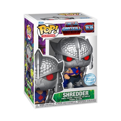 Figurine Funko Pop TV TMNT et MOTU Shredder Exclusivité Fnac