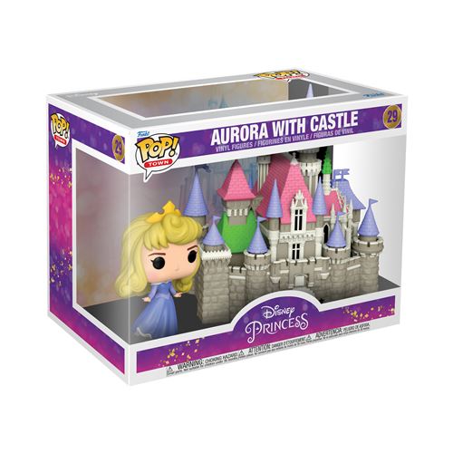 Figurine Funko Pop Town Ultimate Disney Princesse Aurore avec château