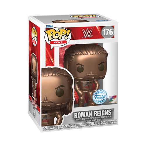 Figurine Funko Pop WWE Roman Reigns Exclusivité Fnac