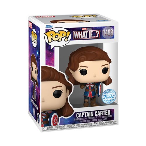 Figurine Funko Pop What If S2 Captain Carter Exclusivité Fnac