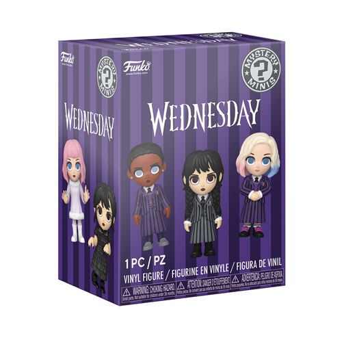 Figurine Funko Wednesday Mystery Mini Modèle aléatoire