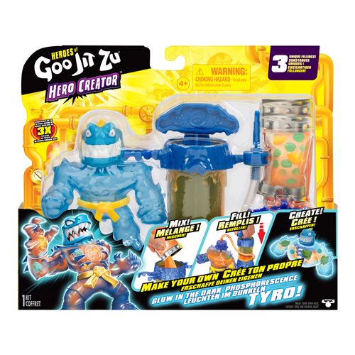Figurine Goo Jit Zu Hero Creator Rayon-X Tyro 11 cm