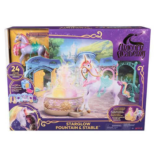 Figurine L'Ecole des Licornes Playset Ecurie Magique et Wildstar Unicorn Academy