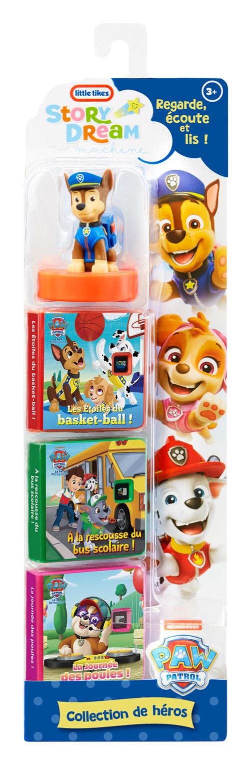 Figurine Little Tikes Paw Patrol Pat'Patrouille Hero Collection pour conteuse d'histoire