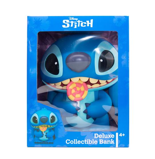 Figurine Monogram Tirelire Deluxe Stitch